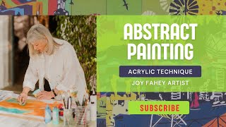 Introduction to Abstract Acrylic Painting [upl. by Obola]