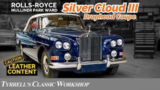 Expert Connolly Leather Restoration  RollsRoyce Silver Cloud III  Tyrrells Classic Workshop [upl. by Athene]