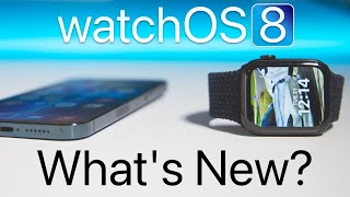 watchOS 8 is Out  Whats New [upl. by Aibat742]