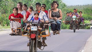 Riding Cheapest MultiSeater Bike of Philippines [upl. by Nwotna22]