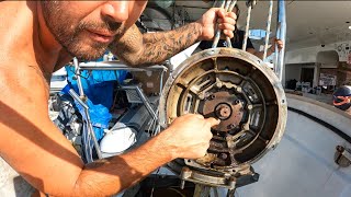 Cracked Saildrive Flange Could Have Sunk The Boat  Shipyard period part 1 Episode 211 [upl. by Free454]