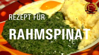 Wie du leckeren Rahmspinat mit diesem DDR Rezept schnell und einfach kochen kannst [upl. by Syman596]