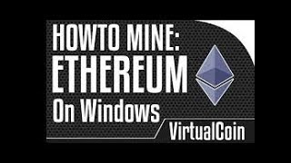 How To Mine Ethereum On Windows Vista GPUCPU With Ethminer Genoil [upl. by Tiphane636]