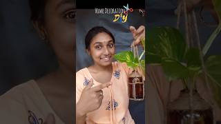 simple Home Decoration DIY 🤩✂️ shorts diy craft homedecoration bengali minivlog [upl. by Ennasus]