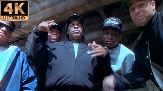 NWA  Straight Outta Compton Explicit Uncensored Remastered In 4K Official Music Video [upl. by Airahcaz]