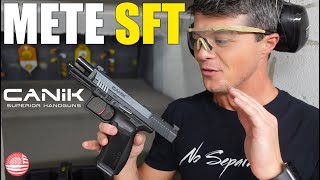 Canik Mete SFT Review Another DECENT Canik 9mm Pistol Review [upl. by Aelyak]