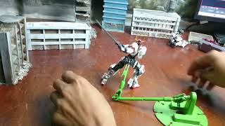 GUNDAM IRON BLODED ORPHANS SEASON 3 FM  stop motion scene proses2 [upl. by Hcardahs]