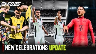 EA Sports FC 25  New Celebrations Update [upl. by Ive968]