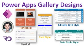 Power Apps Gallery Design Ideas [upl. by Assilen]