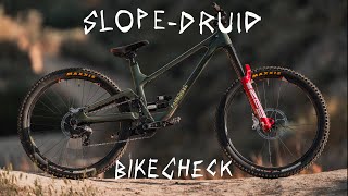 Aggy Slope Druid Bike Check [upl. by Olathe]