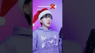 Snowman challenge❓☃️ Sia ChaDabin [upl. by Nahtnaoj]