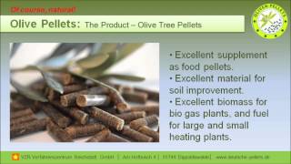 Olive Pellets Organic German Pellets [upl. by Nide306]