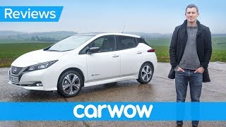 Nissan Leaf 2020 EV indepth review  carwow Reviews [upl. by Silsby]