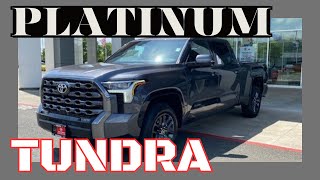 2023 Toyota Tundra Platinum CrewMax 4WD 65ft Bed in Magnetic Gray Metallic [upl. by Thordia]