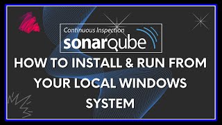 Sonarqube install in your local windows machine [upl. by Edithe239]