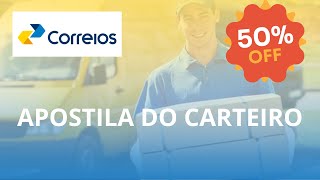 Apostila dos Correios carteiro 2024 Português [upl. by Yerac]