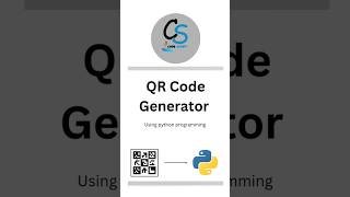 Generate QR Code using Python codeescript [upl. by Sida]