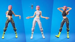 Harmonizer Skin Showcase with Emotes amp Dances  Fortnite [upl. by Ibok]