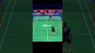 Koki Watanabe vs Alex Lainer Longest rally 💞💯🔥highlights trending short badminton bwf shorts [upl. by Eidorb228]