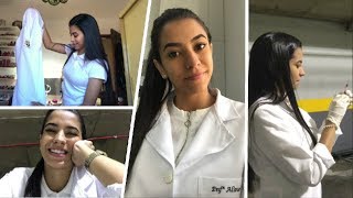 ROTINA DE UMA ENFERMEIRA 1  ALINE VLOG [upl. by Kciwdahc]