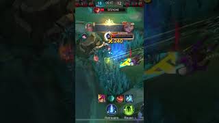 Mobile Legends lancelott power fulldamage metahero 2024 [upl. by Sidnak]