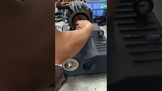 Installing carbon Vanes vacuum pump [upl. by Tara]