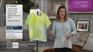 Lisa Rinna Collection On June 242020 On QVC [upl. by Rattan]