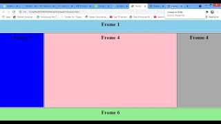 How to create HTML Frames in Dreamweaver [upl. by Anuska]