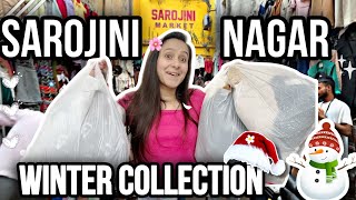 Sarojini Nagar Winter Collection 2024 😍 🌸  Shopping Guide  Tips  Best Shop Number Details 🛒🛍️ [upl. by Maziar41]