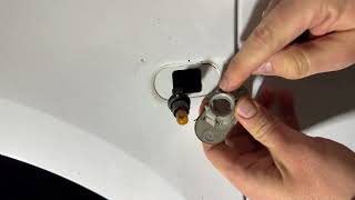 How to replace the side turn signal lamp bulb Smart ForTwo DIY [upl. by Ynohtnad]