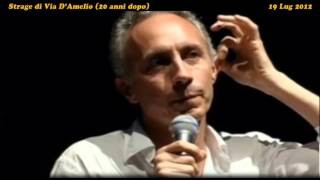 Marco Travaglio sulla trattativa StatoMafia e le intercettazioni di Napolitano 19Lug2012 [upl. by Millicent]