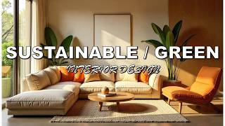 Green Living Stylish Living Sustainable Home Decor Ideas [upl. by Monto780]