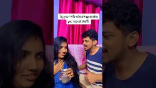 Ennama Ipdi vandhu maatikiten😆✌️ comedy husbandwifecomedy trendingonshorts [upl. by Dielle]