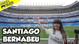 SANTIAGO BERNABEU STADIUM TOUR  ❤ [upl. by Ecnerual933]