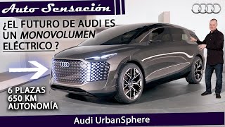 Presentación Audi UrbanSphere 2022  ¿El futuro de Audi es un monovolumen eléctrico [upl. by Fredkin]