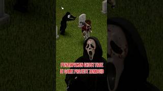 Penampakan Ghost Face di Game Project Zomboid easteregg gaming ghostface [upl. by Einner]