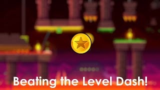 Beating the Level Dash Geometry Dash [upl. by Marilla]