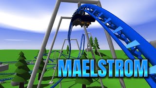 Ultimate Coaster 2 POV Maelstrom school project [upl. by Zweig]