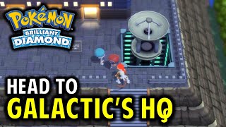 Head to Team Galactics HQ Veilstone City Storage Key Location  Pokemon Diamond amp Pearl [upl. by Fedirko]