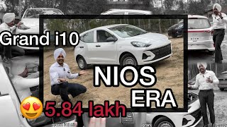 nios base model only in 584 lakh  hyundai grand i10 nios Era base model detail review ￼ [upl. by Anirbak]