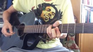 How to play SLOGANS by Bob Marley  Guitar chords [upl. by Consalve]