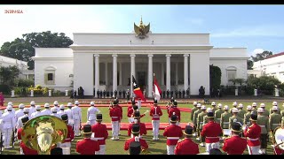 Saran Lagu Inspeksi Pasukan Kehormatan  quotArsenal Marchquot  KementerianSekretariatNegaraRI [upl. by Omrelliug852]