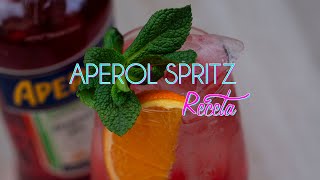 Como hacer el Aperol Spritz Recetas de coctelería en casa [upl. by Zolnay]