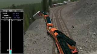 Microsoft Train Simulator Train Wrecks Part Two [upl. by Market809]