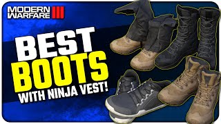 Best Boots to use with Ninja Vest in Modern Warfare III [upl. by Piselli]