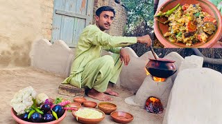 Mix Vegetable Salan Recipe  Gobhi Gajar Baingan Recipe  Village Cook Foods [upl. by Vallery]