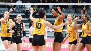 Vakifbank Vs Mulhouse  Volleyball European Champions League Women 2024 Live Updates [upl. by Ociral]