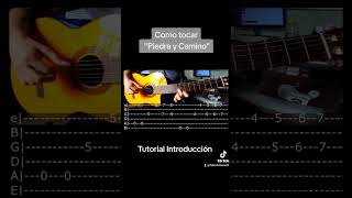 Piedra y camino  Introducción tab tutorial punteo [upl. by Brien]