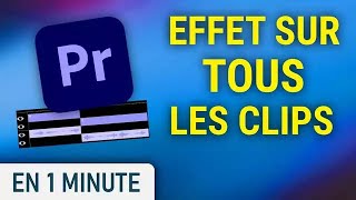 Appliquer un effet à tous les clips de même source sur Premiere Pro [upl. by Sinoda943]