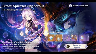 Genshin Event Quest Iktomi Spiritseeking Scrolls 3 [upl. by Ariem236]